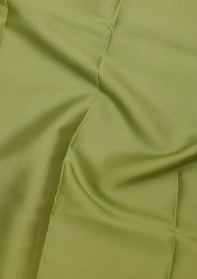 Pista Green Zariwork Pure Crepe Silk Saree-koskii