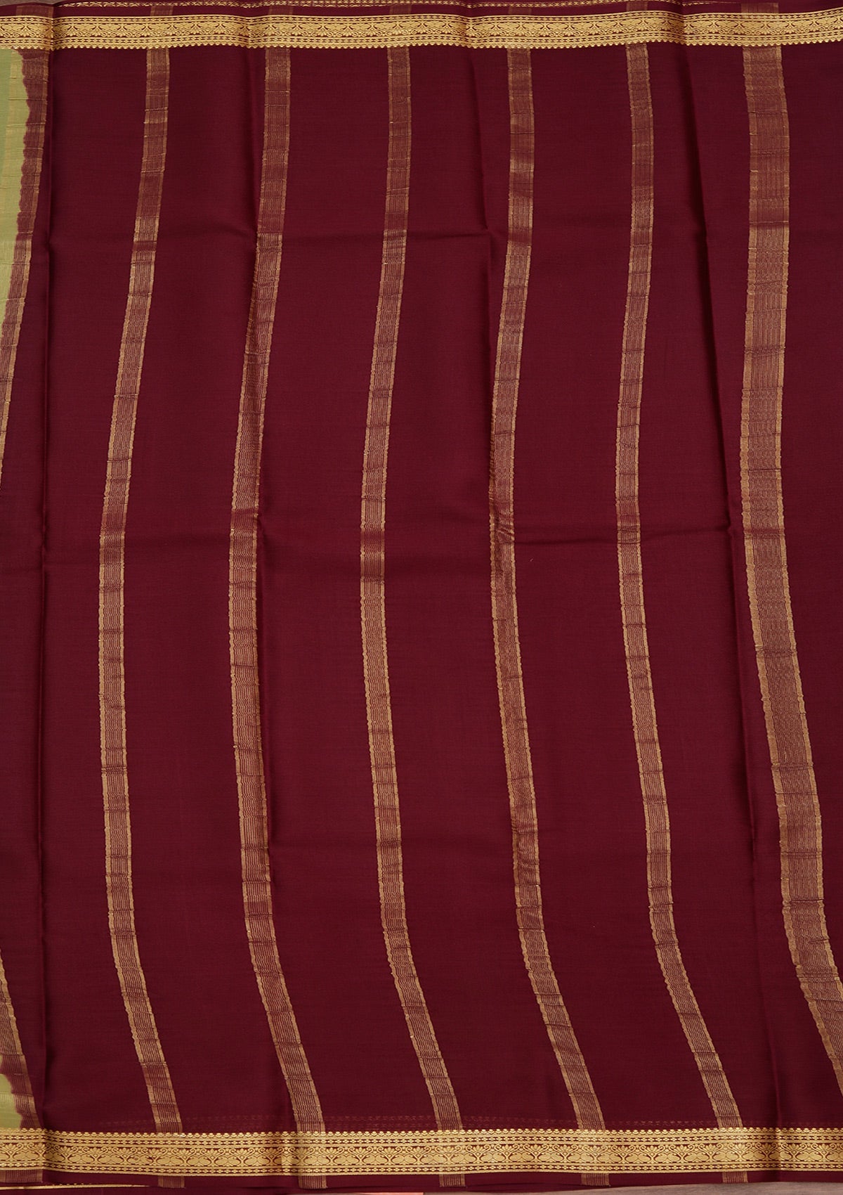 Pista Green Zariwork Pure Crepe Silk Saree-koskii