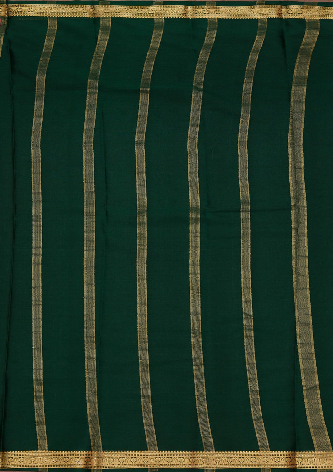 Rani Pink Zariwork Pure Crepe Silk Saree_koskii