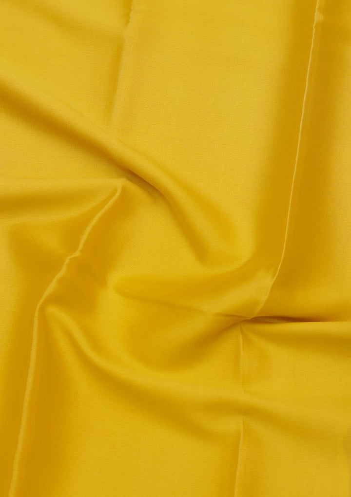 Yellow Zariwork Pure Crepe Silk Saree_koskii