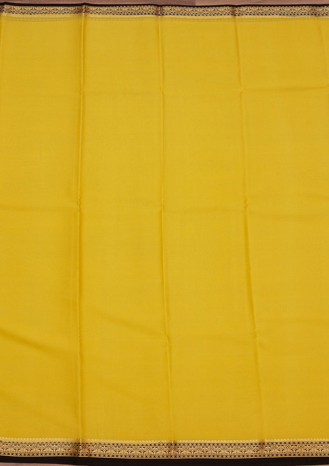Yellow Zariwork Pure Crepe Silk Saree_koskii