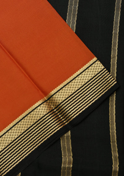 Brown Zariwork Pure Crepe Silk Saree-koskii