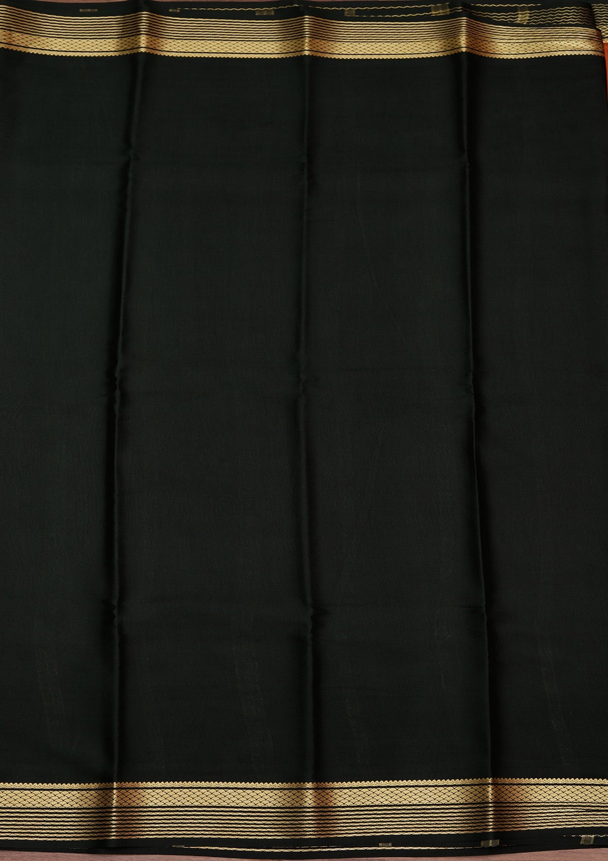 Brown Zariwork Pure Crepe Silk Saree-koskii