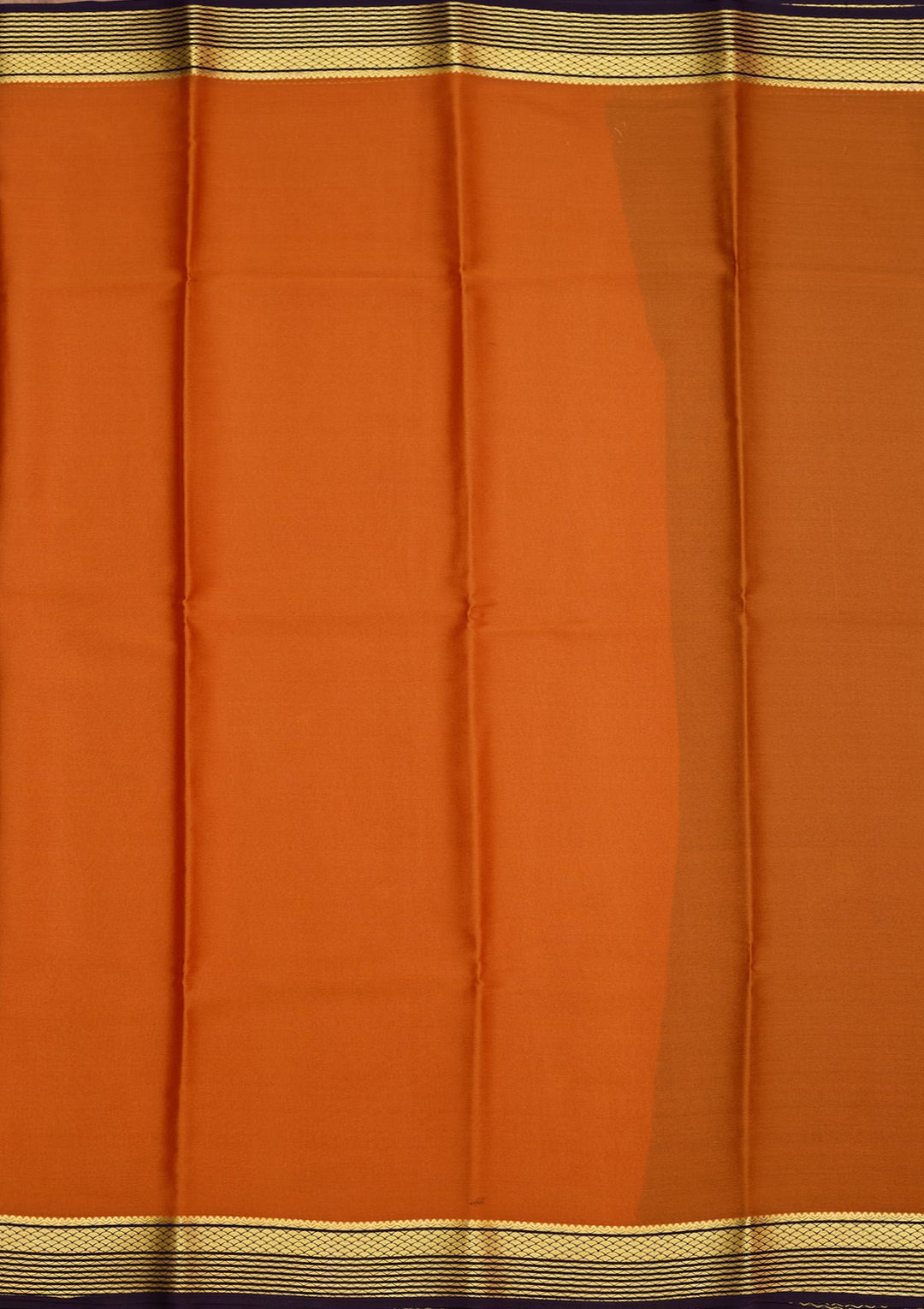 Brown Zariwork Pure Crepe Silk Saree-Koskii