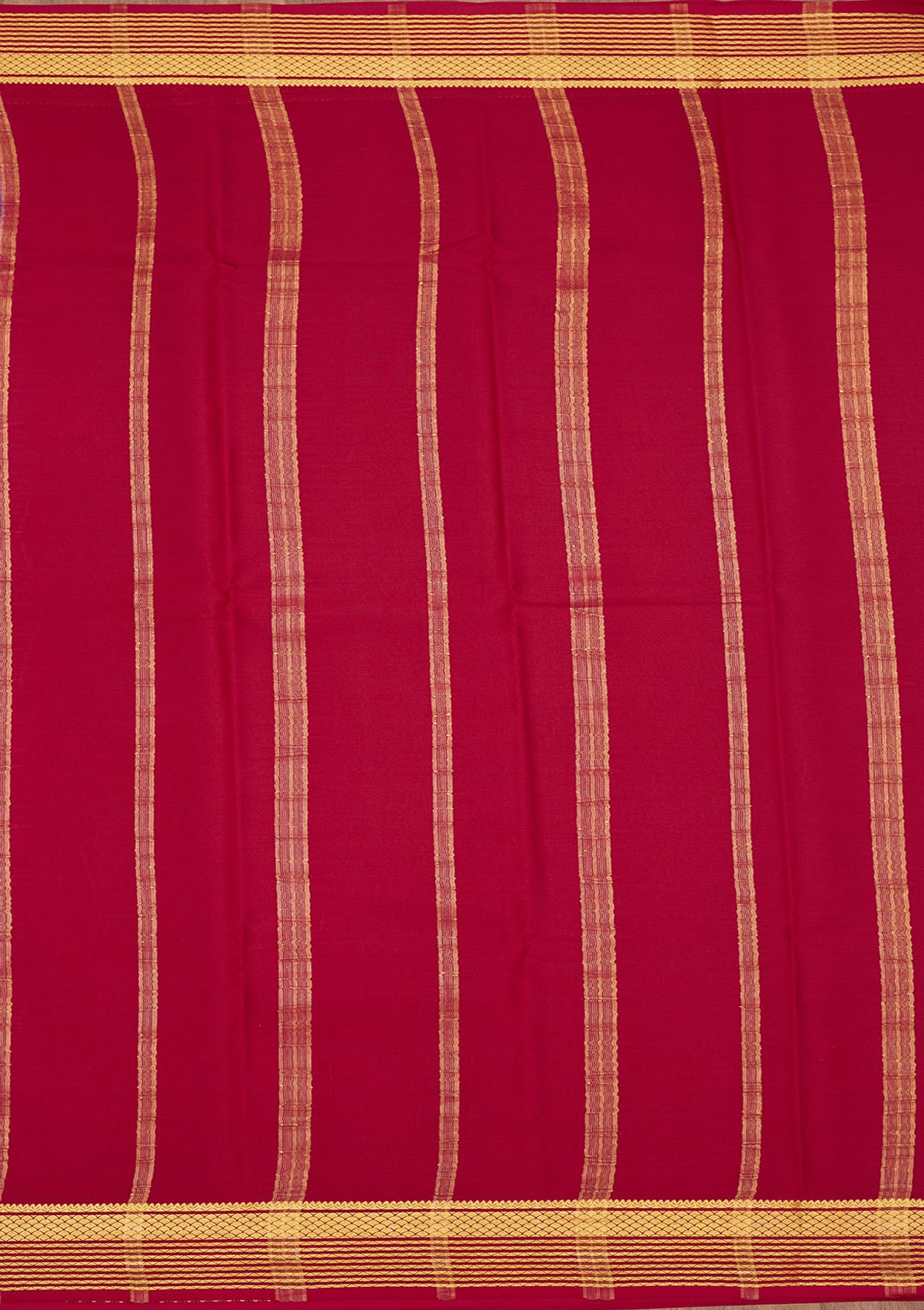 Purple Zariwork Pure Crepe Silk Saree-Koskii