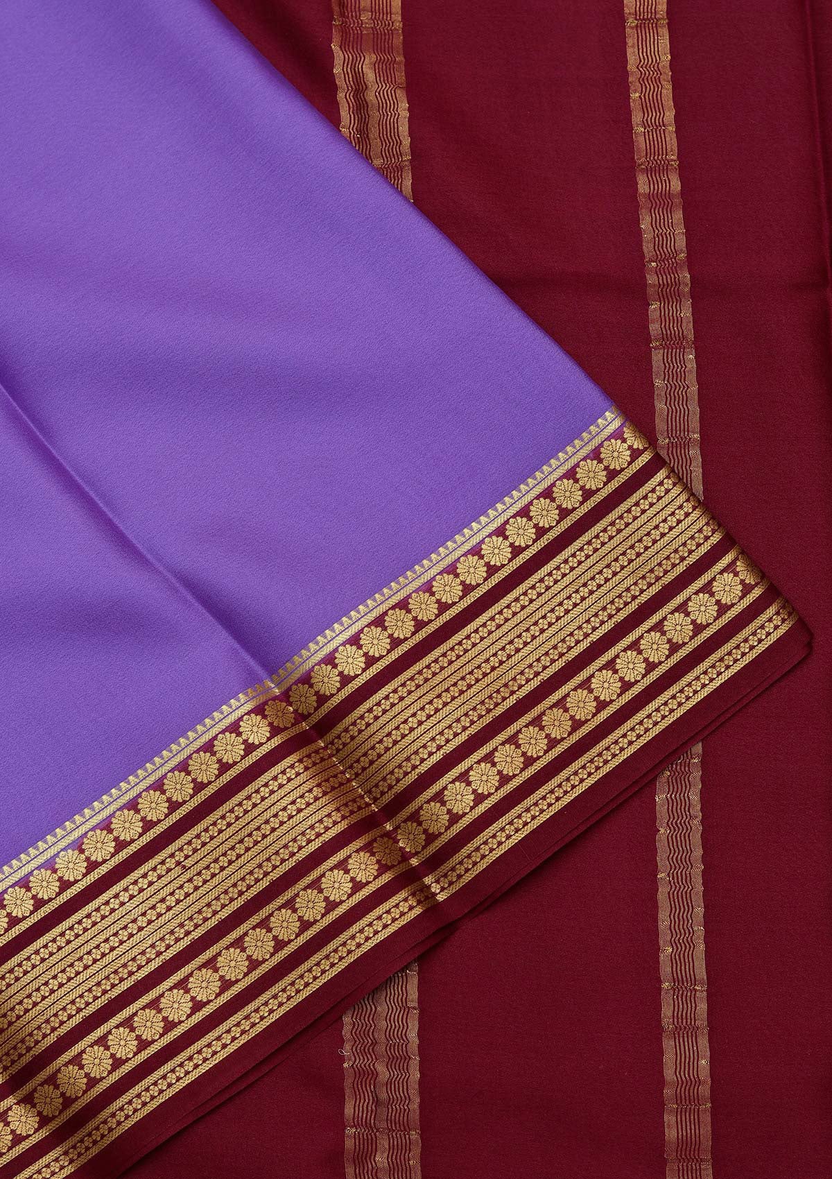 Blue Zariwork Pure Crepe Silk Saree-koskii