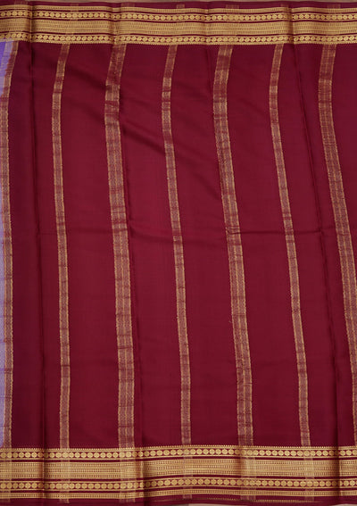Blue Zariwork Pure Crepe Silk Saree-koskii