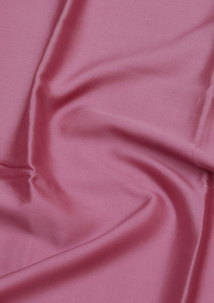 Onion Pink Zariwork Pure Crepe Silk Saree_koskii