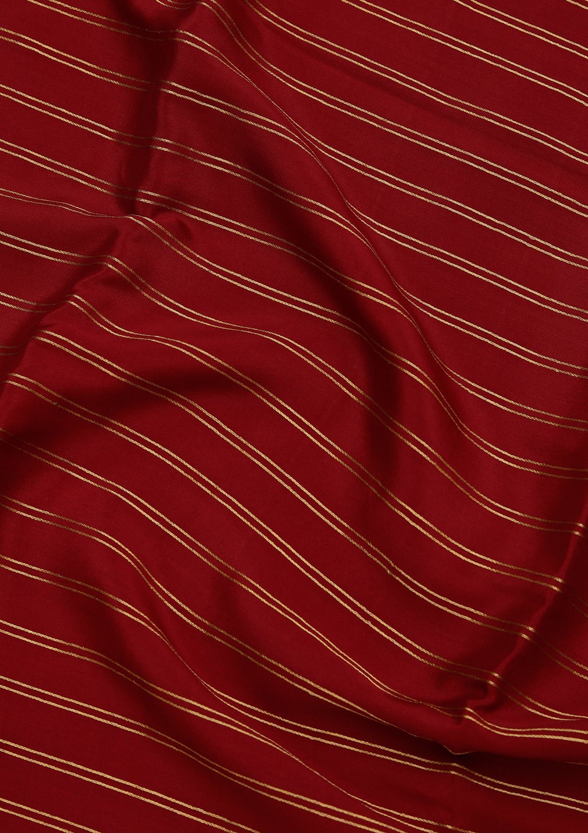 Brown Zariwork Pure Crepe Silk Saree-koskii