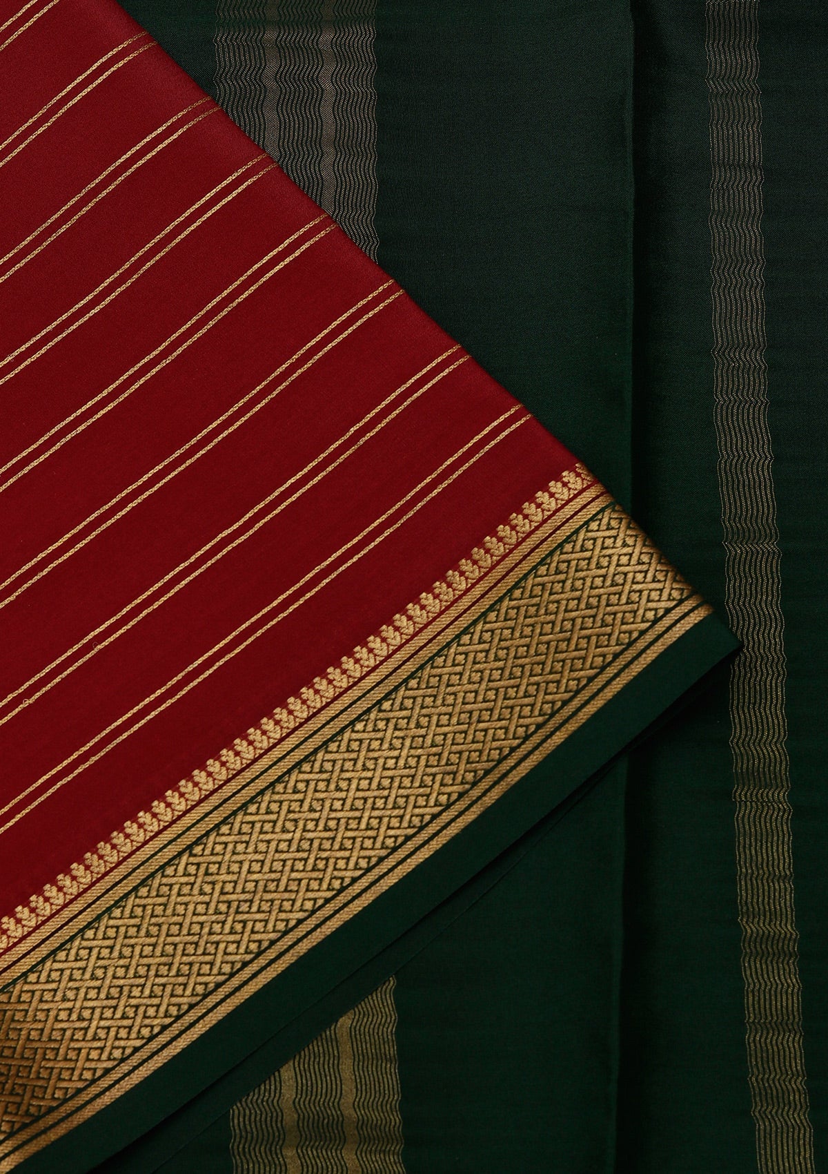 Brown Zariwork Pure Crepe Silk Saree-koskii