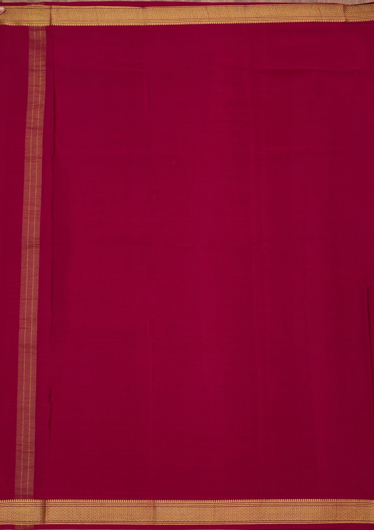 Peacock Green Zariwork Pure Crepe Silk Saree-Koskii