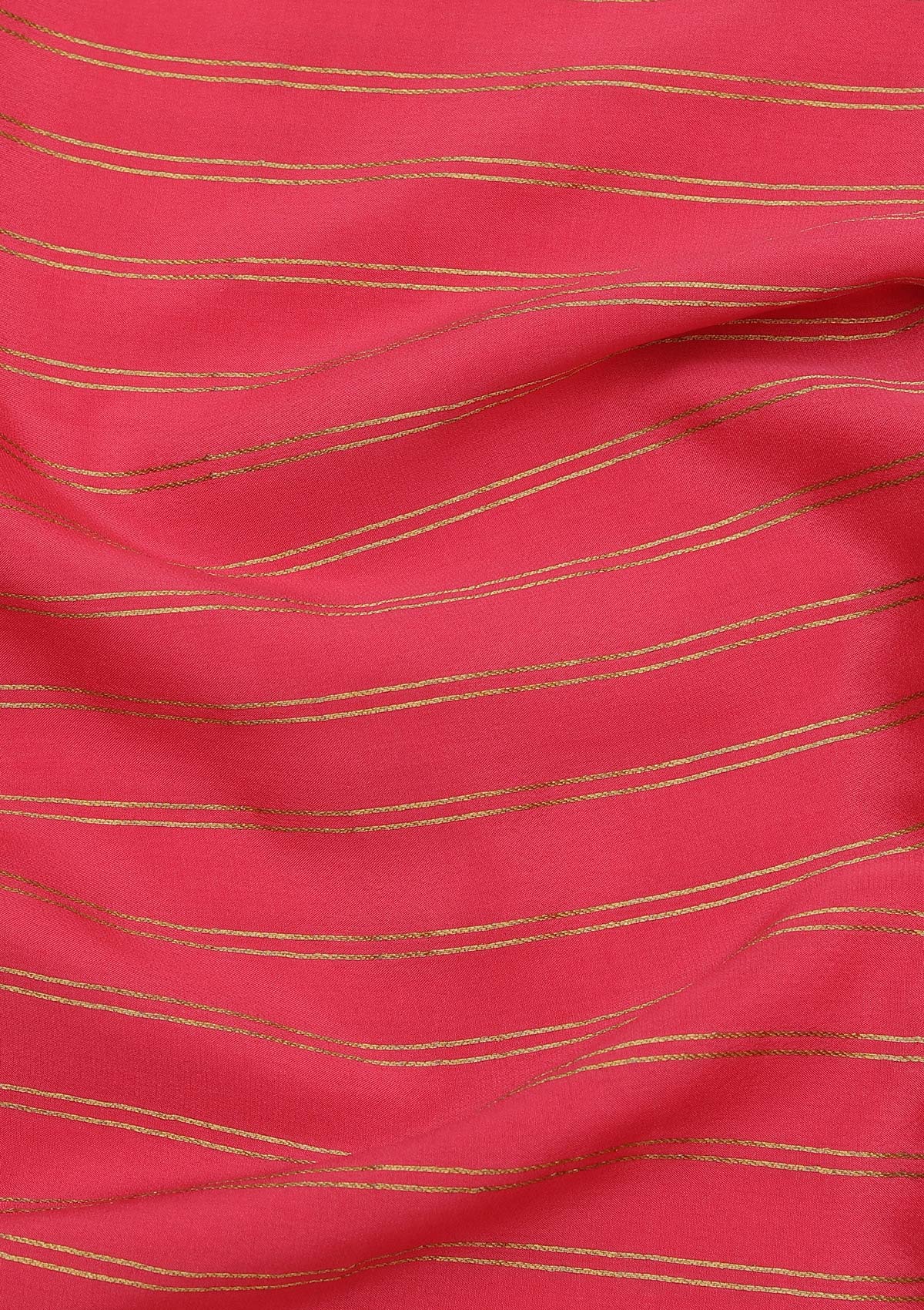 Pink Zariwork Pure Crepe Silk Saree-koskii
