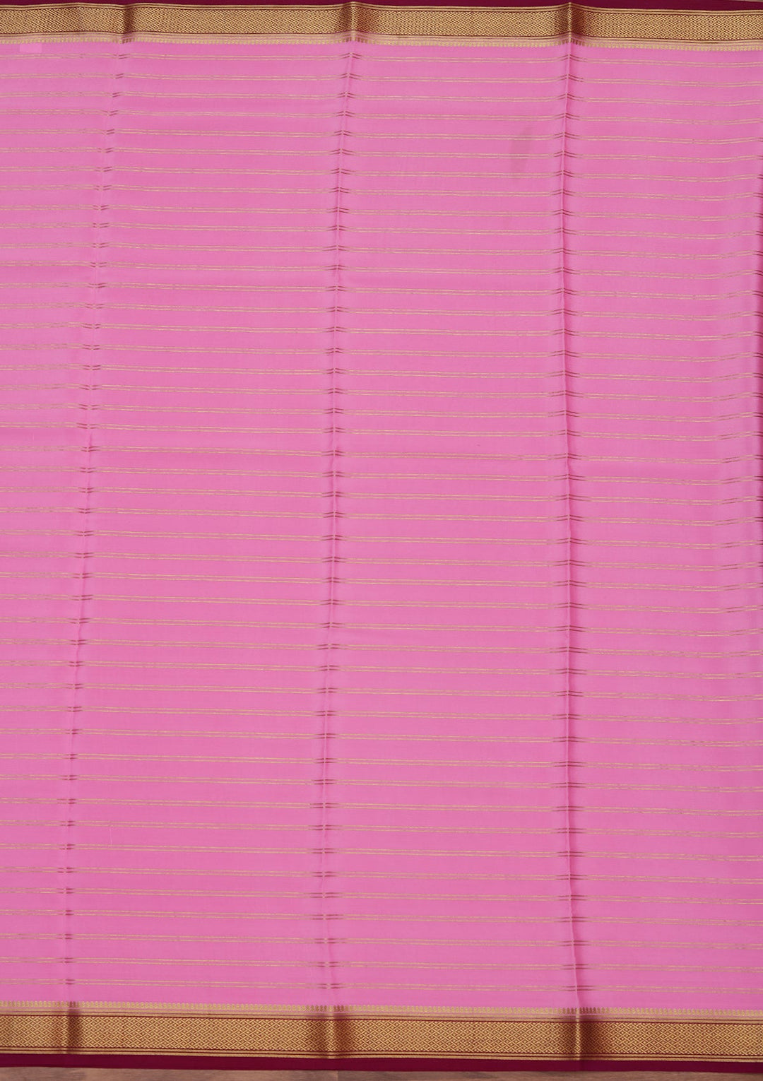 Pink Zariwork Pure Crepe Silk_Saree_koskii