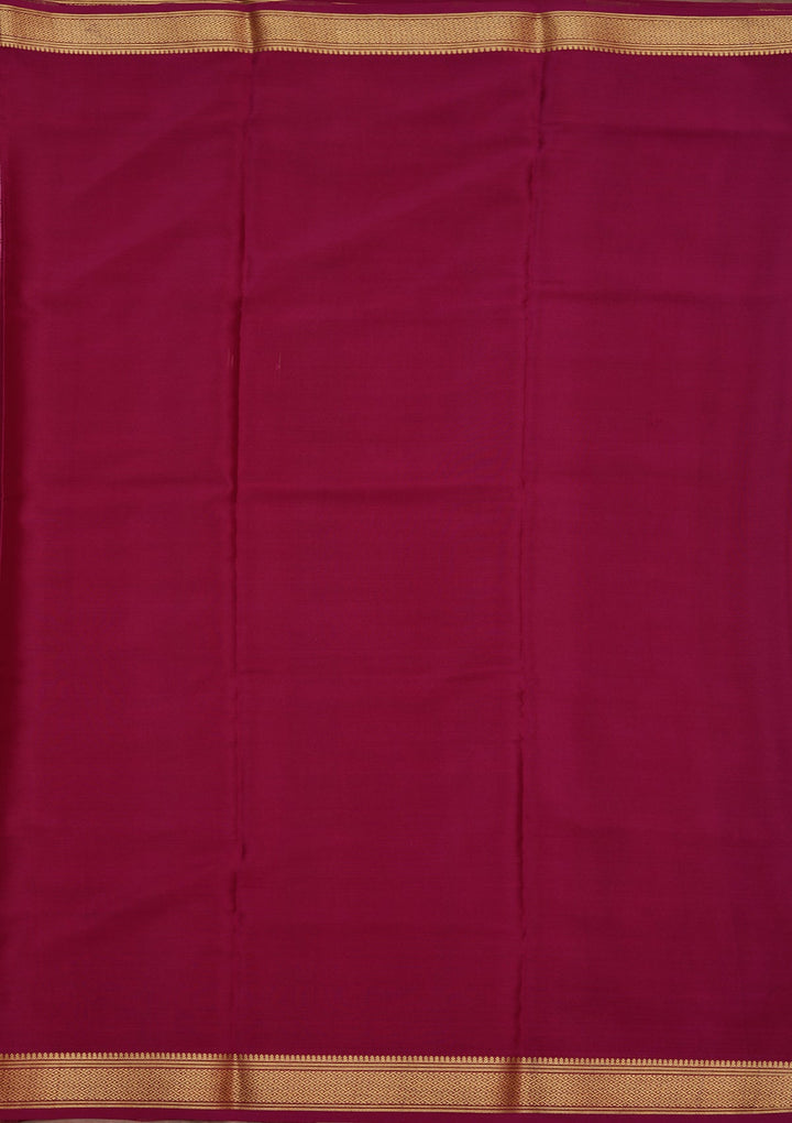 Pink Zariwork Pure Crepe Silk_Saree_koskii