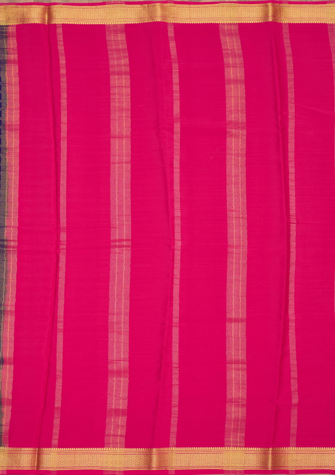 Royal Blue Zariwork Pure Crepe Silk Saree-Koskii