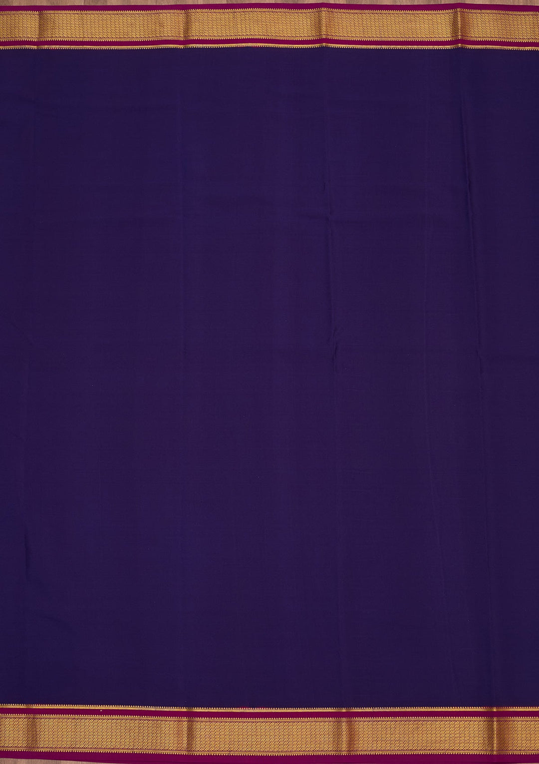 Blue Zariwork Pure Crepe Silk Saree-Koskii