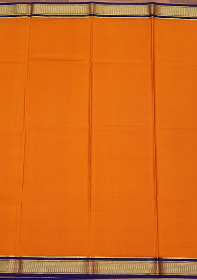 Mustard Zariwork Pure Crepe Silk Saree-koskii