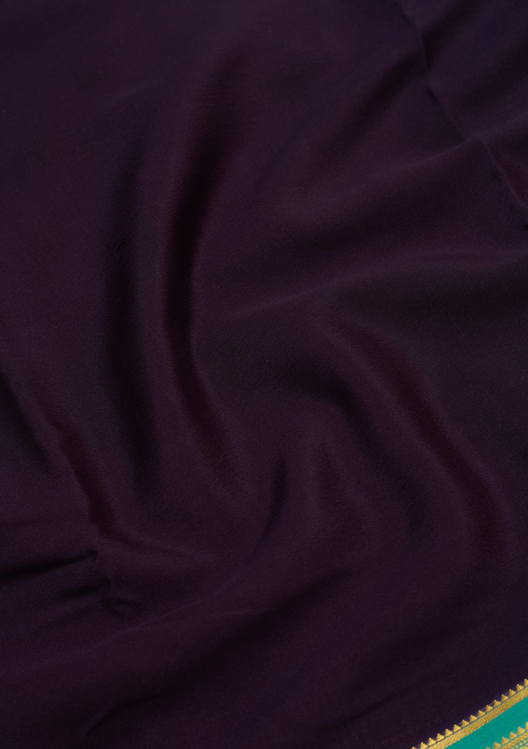 Navy Blue Zariwork Pure Crepe Silk Saree-Koskii