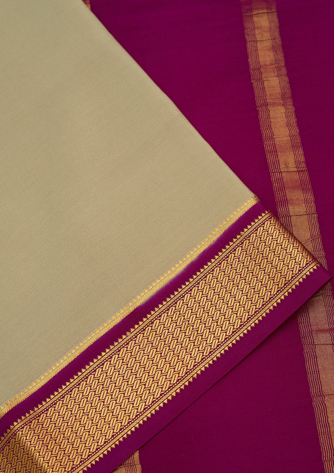 Pista Green Zariwork Pure Crepe Silk Saree-Koskii