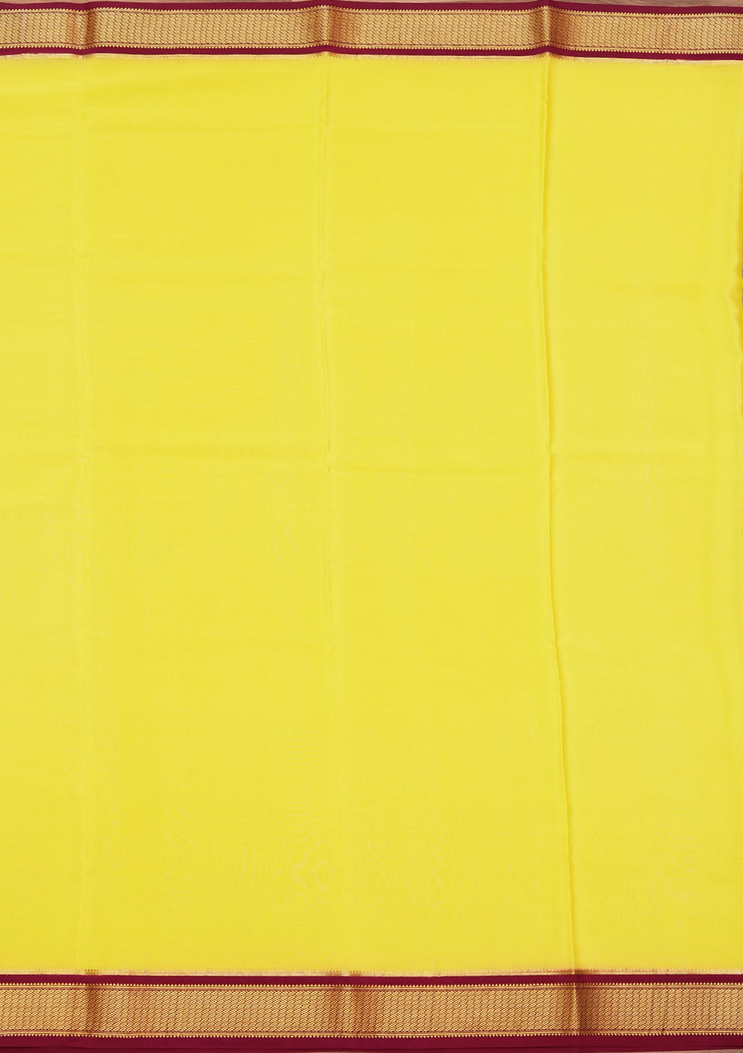 Yellow Zariwork Pure Crepe Silk_Saree_koskii