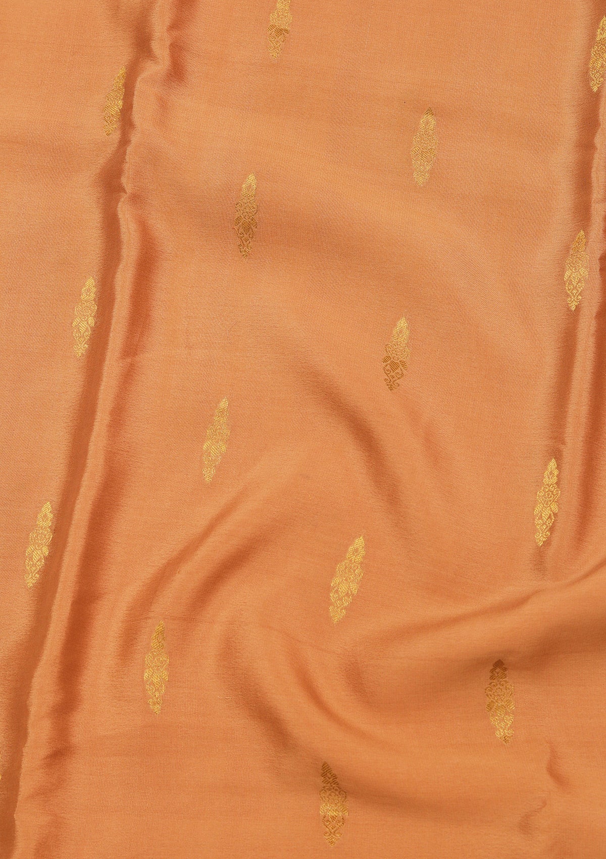 Gold Zariwork Pure Crepe Silk Saree-koskii