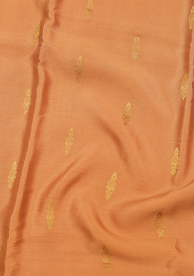 Gold Zariwork Pure Crepe Silk Saree-koskii
