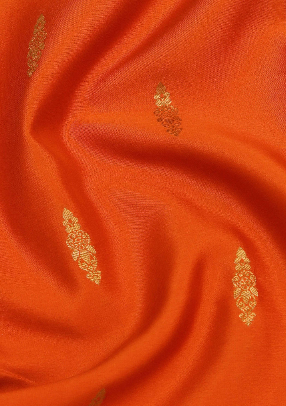 Mustard Zariwork Pure Crepe Silk Saree_koskii