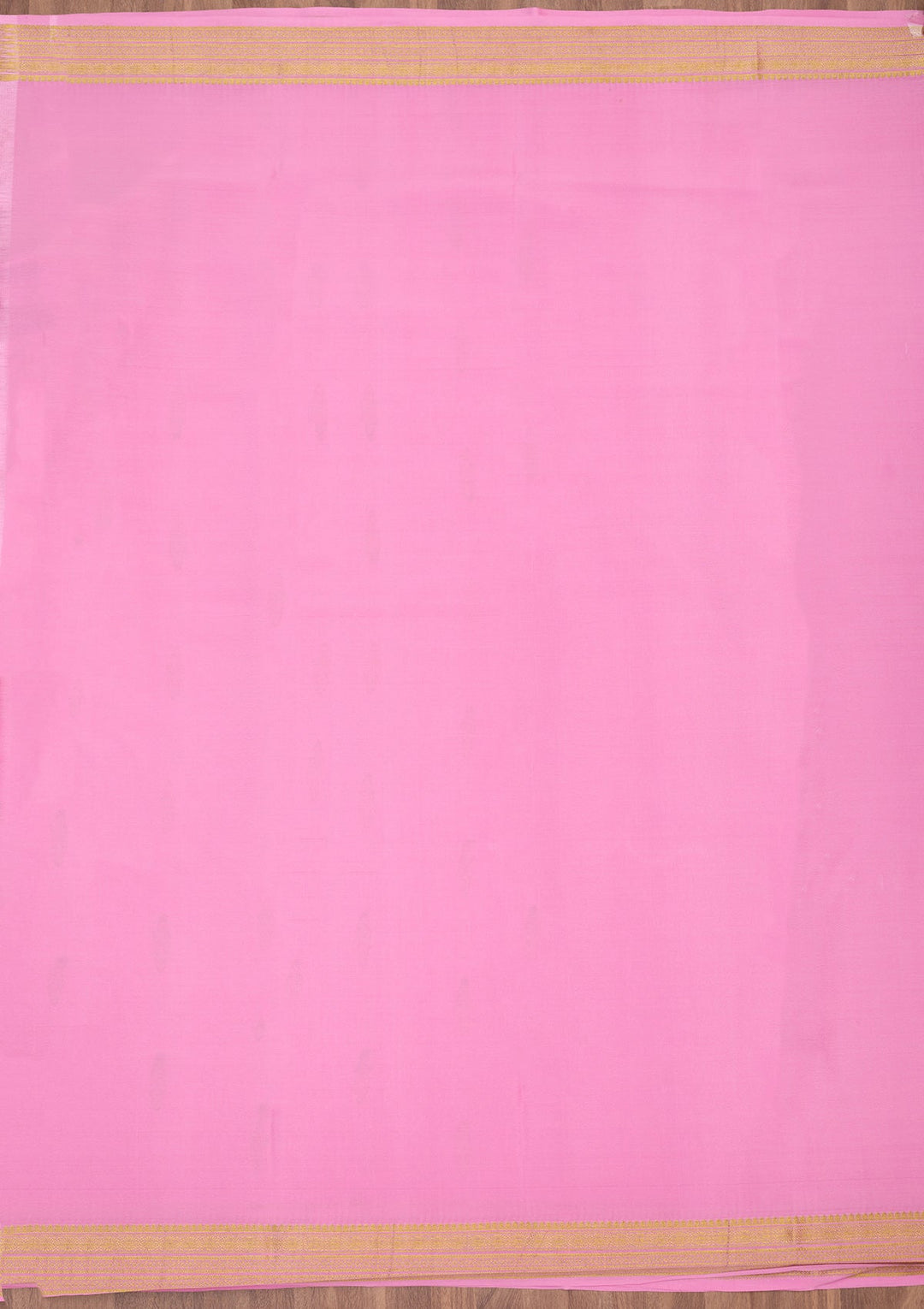 Onion Pink Zariwork Pure Crepe Silk Saree-Koskii