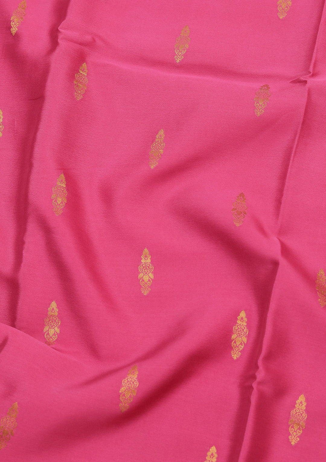 Pink Zariwork Pure Crepe Silk_Saree_koskii