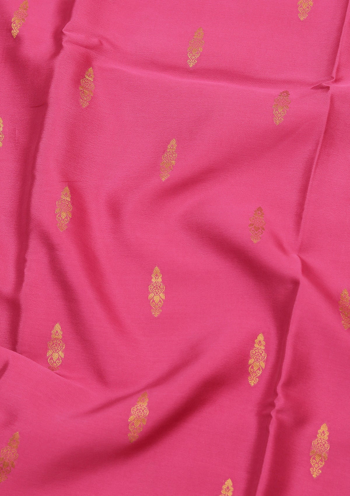 Pink Zariwork Pure Crepe Silk_Saree-koskii