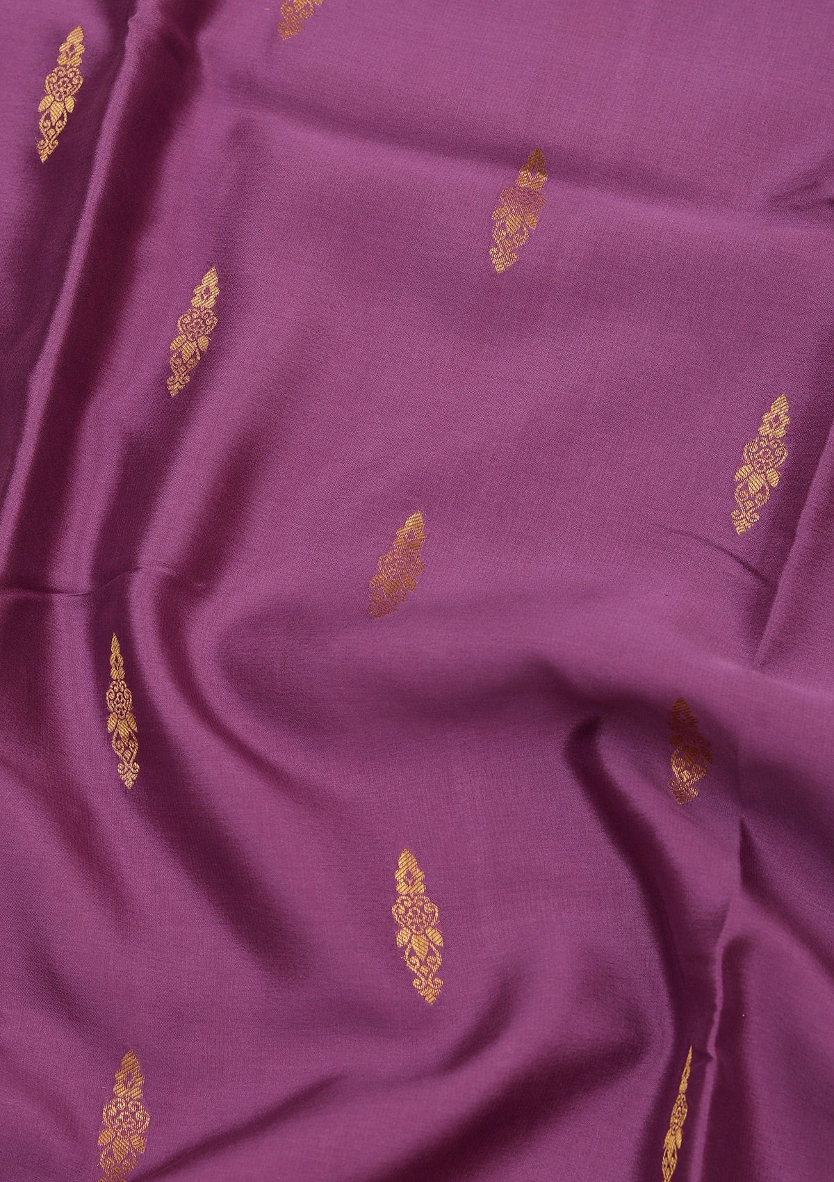 Purple Zariwork Pure Crepe Silk Saree-koskii