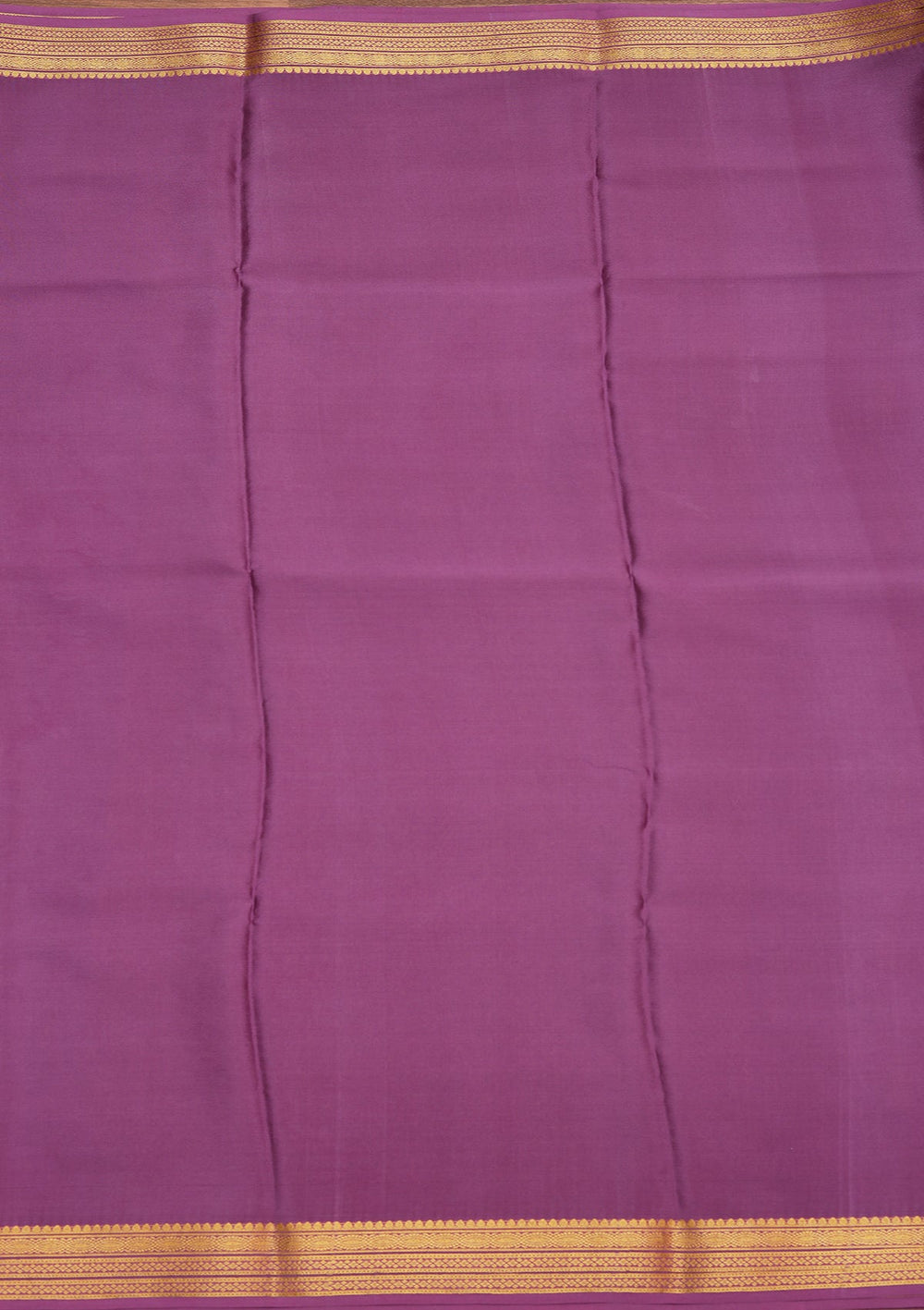 Purple Zariwork Pure Crepe Silk Saree-koskii