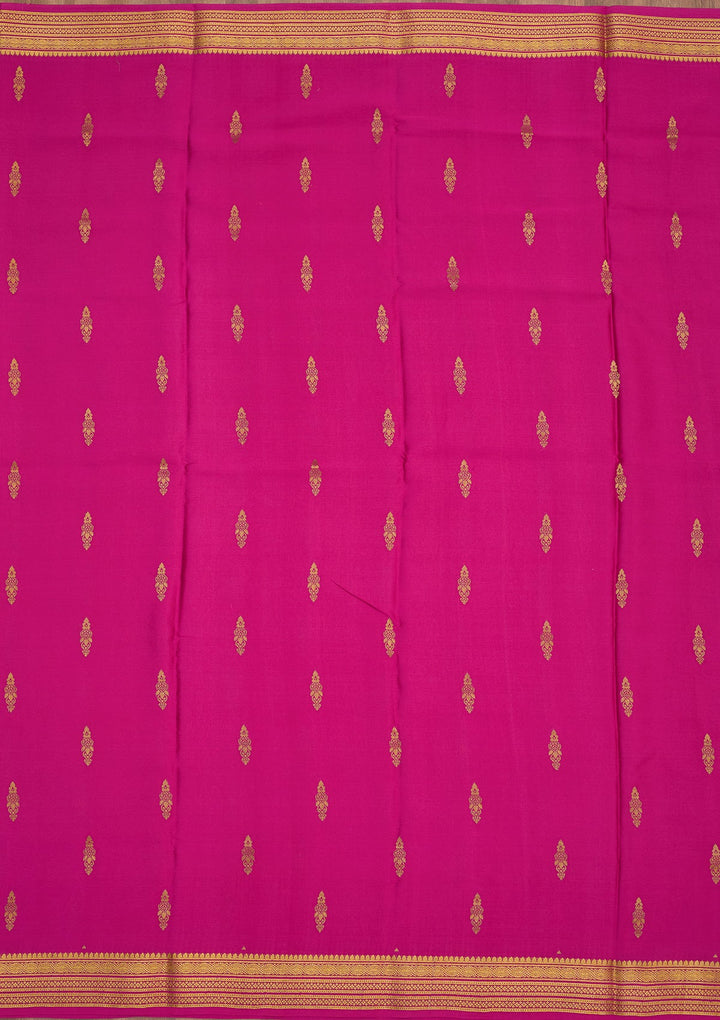 Wine Zariwork Pure Crepe Silk Saree-Koskii