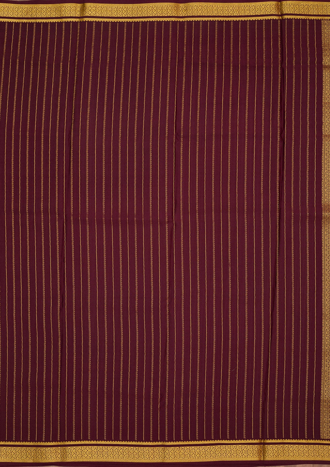 Wine Zariwork Pure Crepe Silk Saree-Koskii