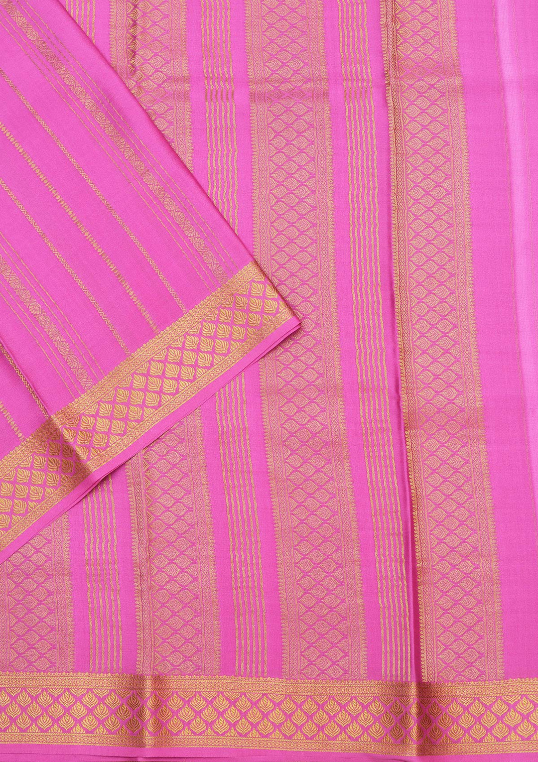Light Lavender Zariwork Pure Crepe Silk Saree_koskii