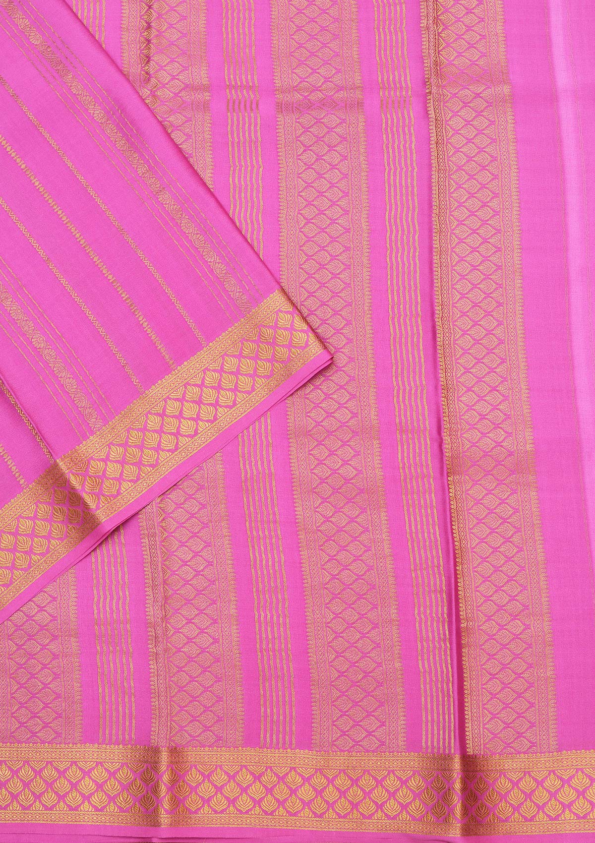 Light Lavender Zariwork Pure Crepe Silk Saree-koskii