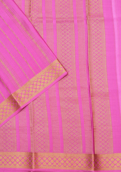 Light Lavender Zariwork Pure Crepe Silk Saree-koskii