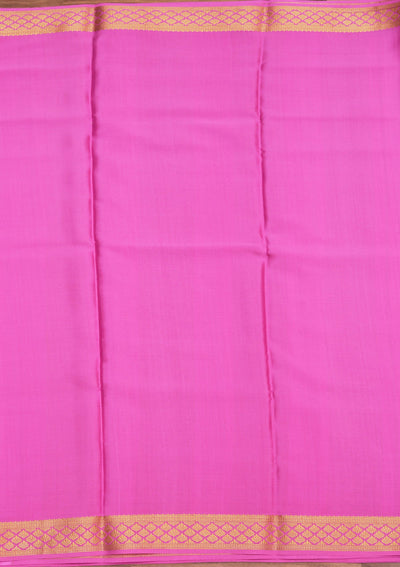 Light Lavender Zariwork Pure Crepe Silk Saree-koskii