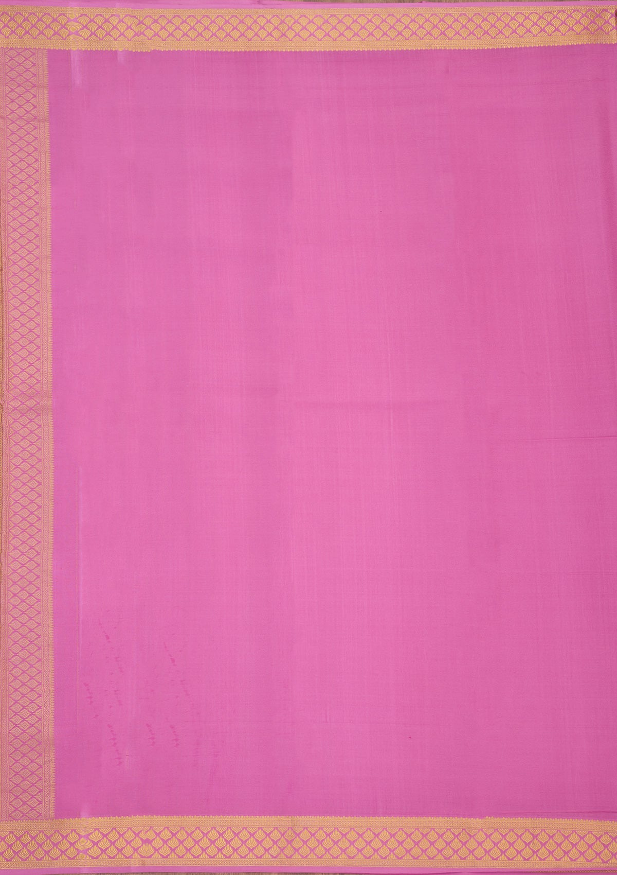 Onion Pink Zariwork Pure Crepe Silk Saree-Koskii