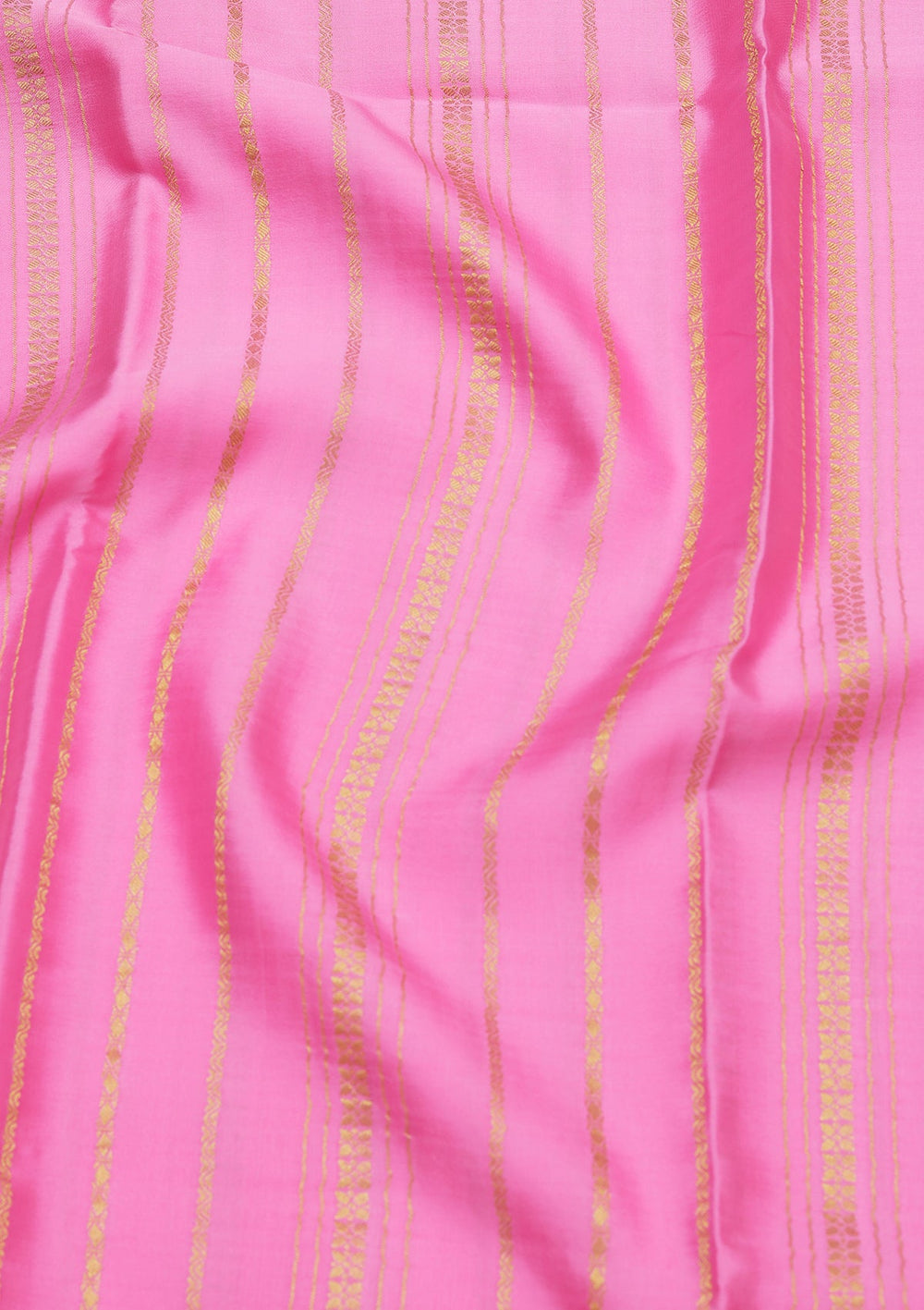 Pink Zariwork Pure Crepe Silk Saree_koskii