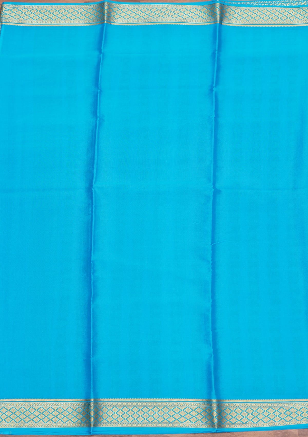 Blue Zariwork Pure Crepe Silk Saree-koskii