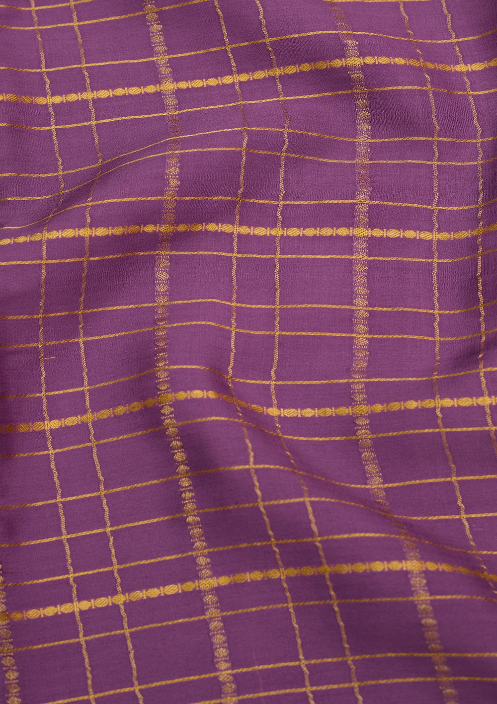 Light Lavender Zariwork Pure Crepe Silk Saree-Koskii