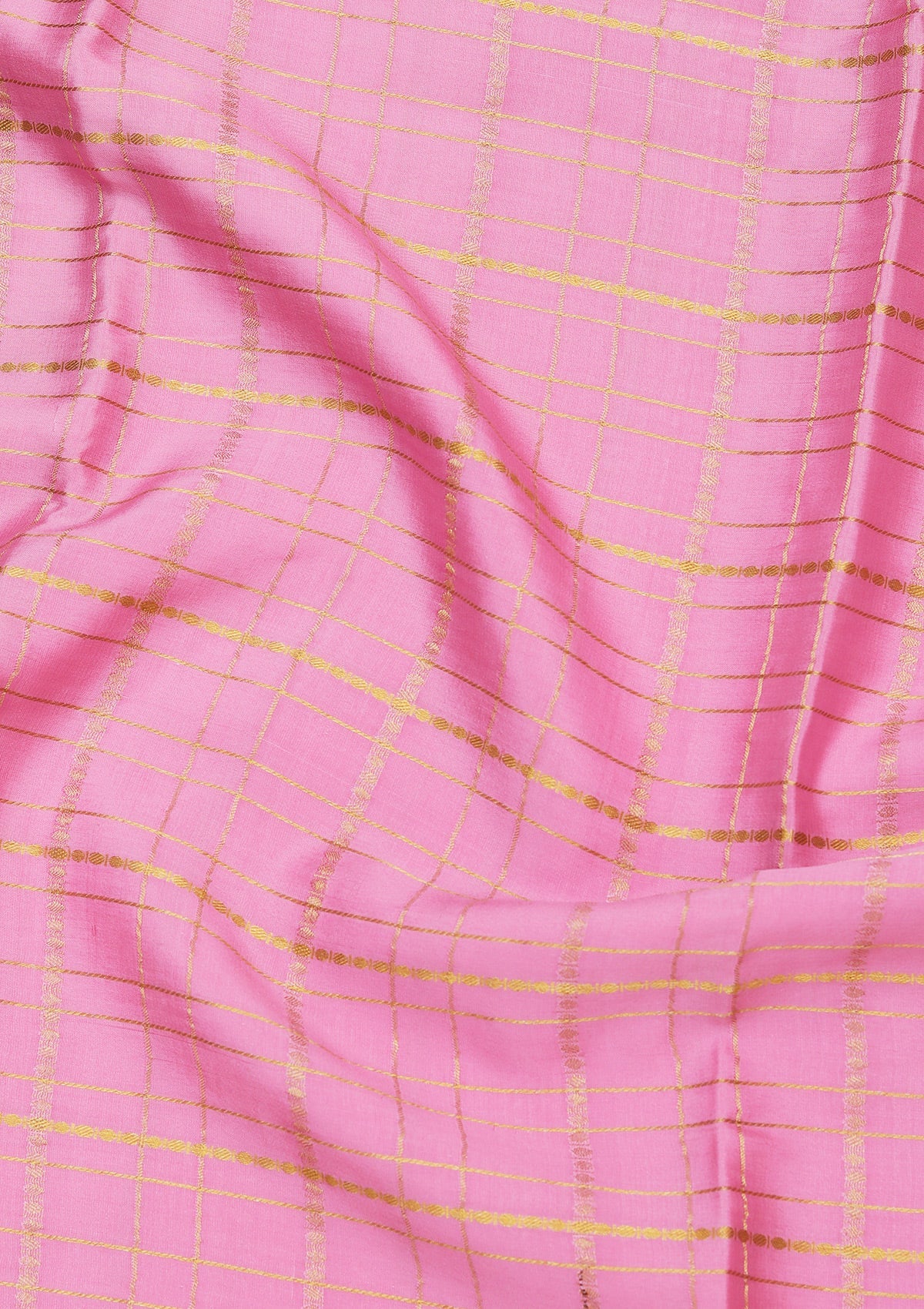 Pink Zariwork Pure Crepe Silk_Saree-koskii