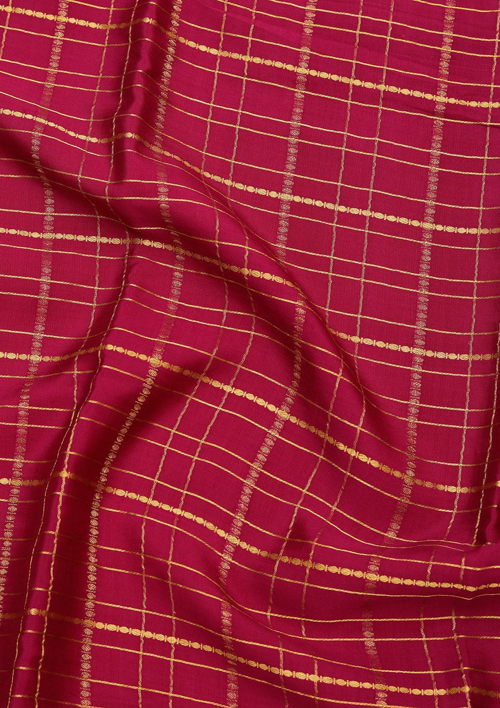 Wine Zariwork Pure Crepe Silk_Saree_koskii