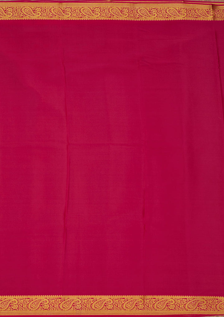 Brown Zariwork Pure Crepe Silk Saree-Koskii