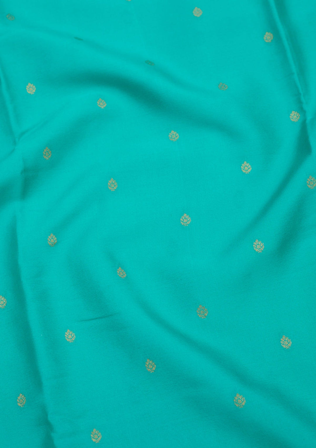 Sky Blue Zariwork Pure Crepe Silk Saree-Koskii