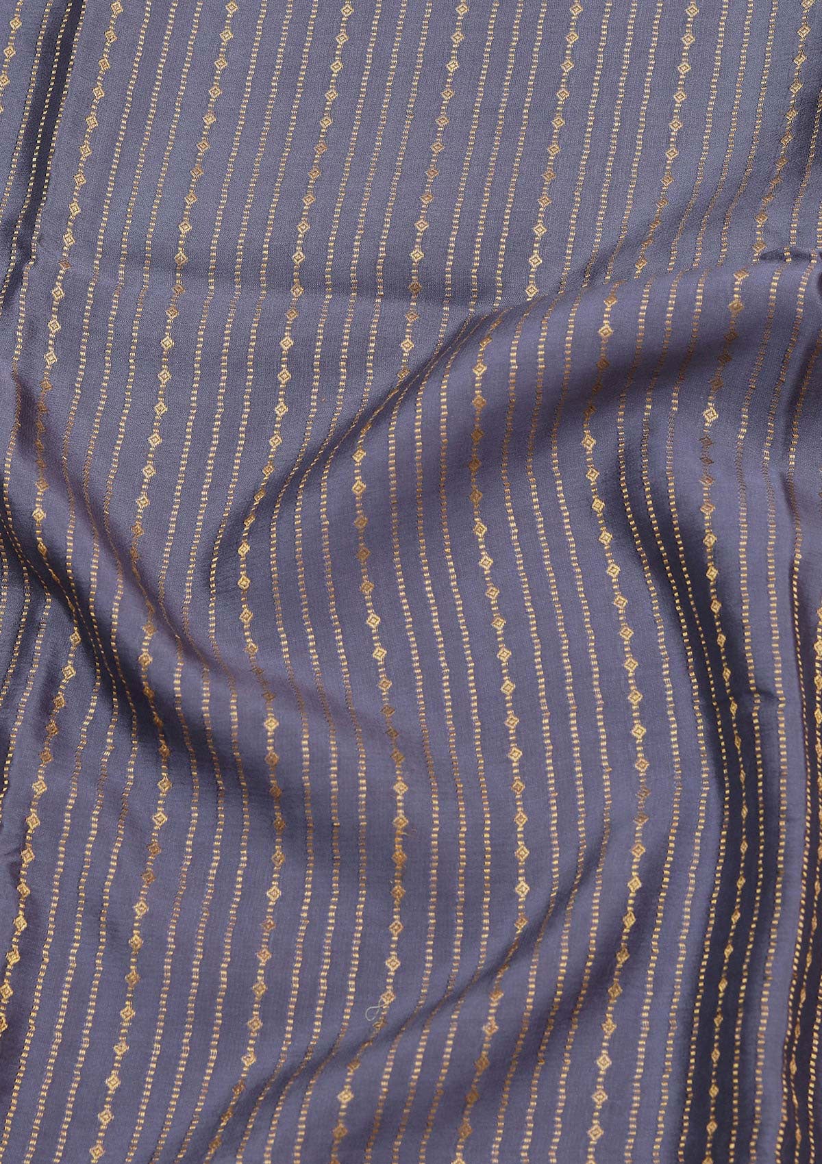 Blue Zariwork Pure Crepe Silk Saree-koskii