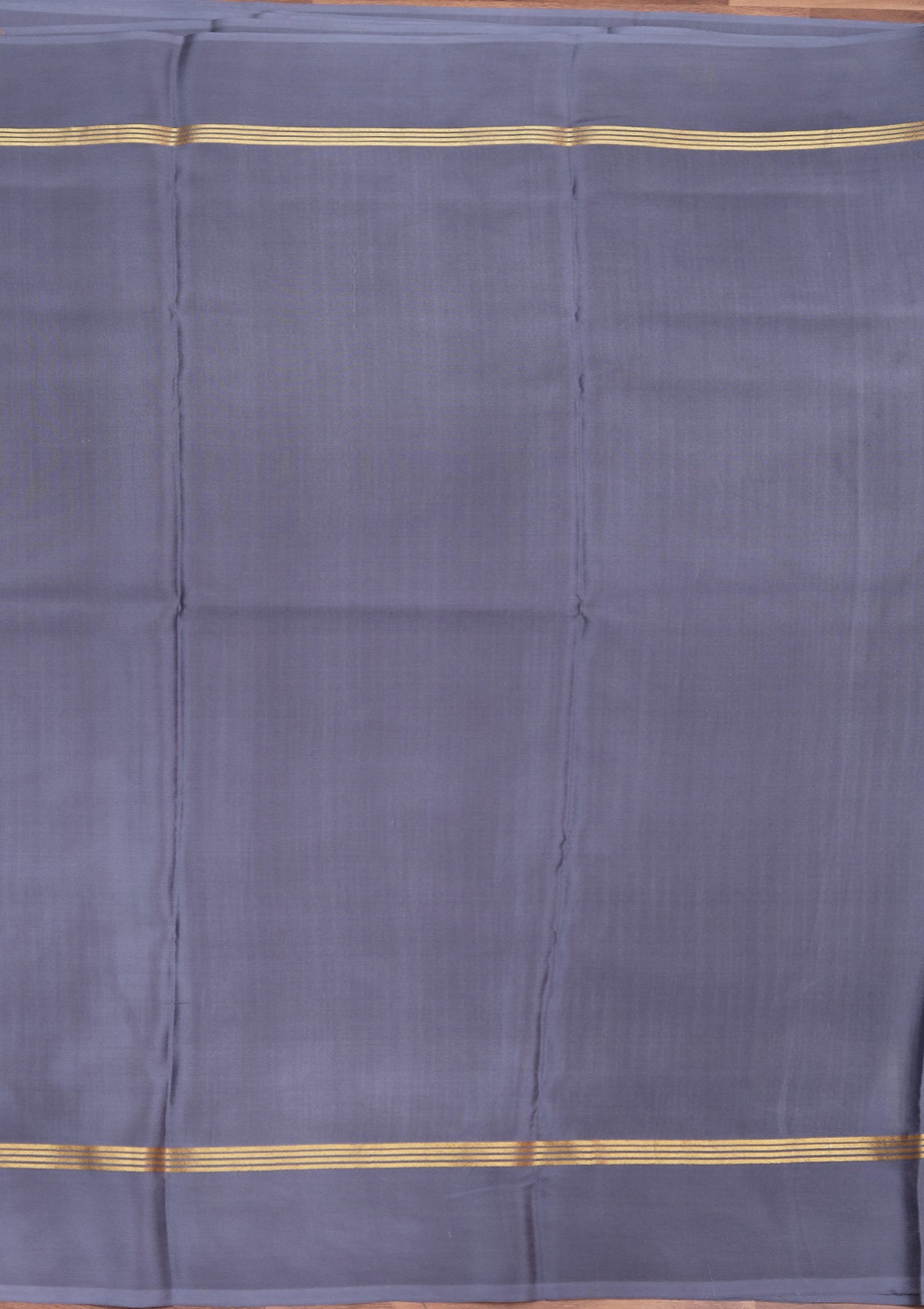 Blue Zariwork Pure Crepe Silk Saree-koskii