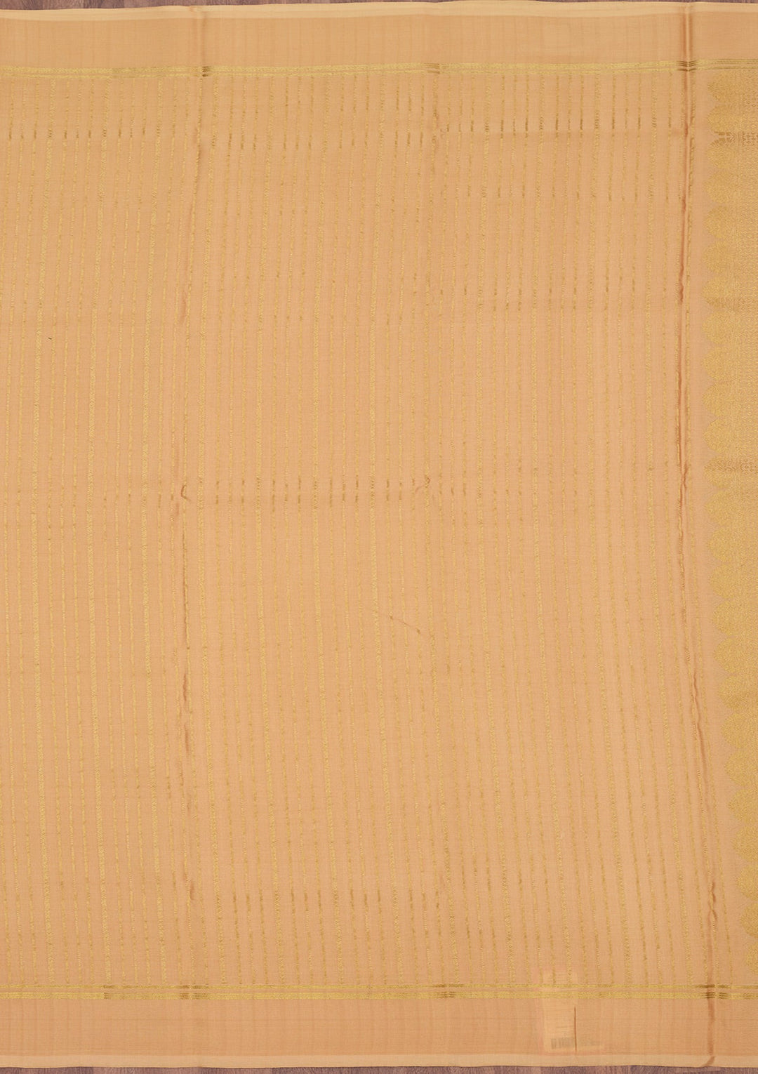 Gold Zariwork Pure Crepe Silk Saree-Koskii