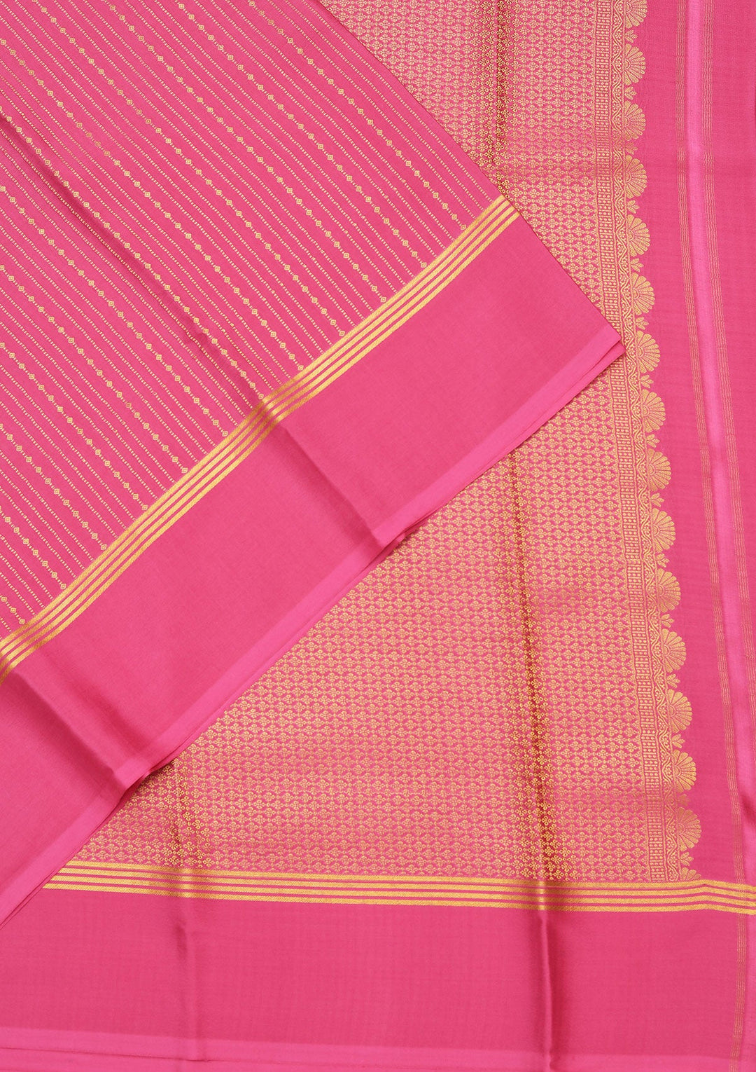 Onion Pink Zariwork Pure Crepe Silk_Saree_koskii